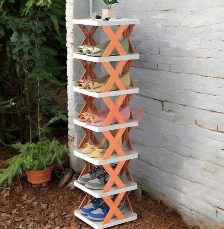 7 layer shoe rack