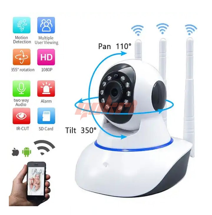 3 antina wifi smart net camera v380 aps