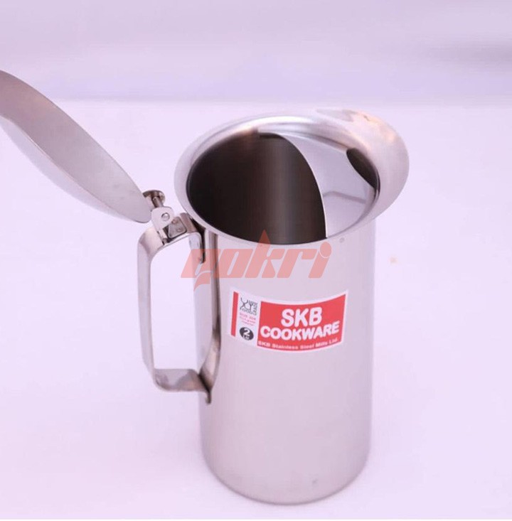 Stainless steel 2.Liter water jug