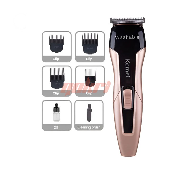 Kemei KM 5015 Beard Professional Rechargeable Hair Trimmer