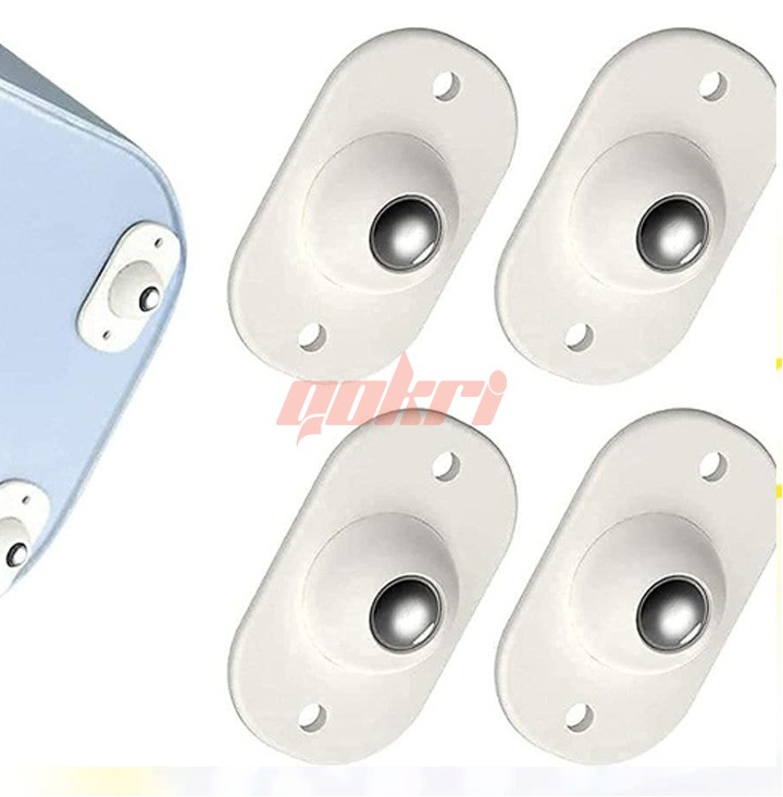 4pcss Self Adhesive Caster Wheels 360 Degree Rotation