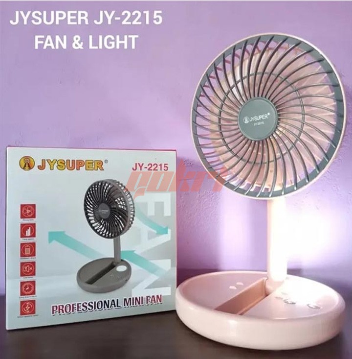 Jysuper 2215 model High power mini rechargble fan