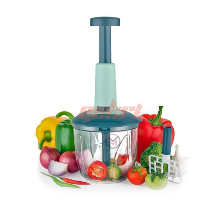 Push Chopper Plastic Vegetable Chopper Cutter