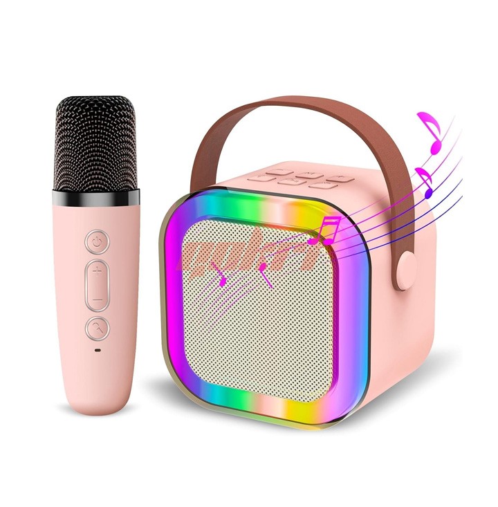 Mini Karaoke Speaker with Wireless Microphone