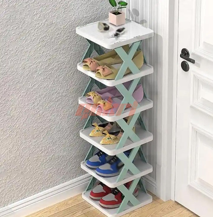 6 layer shoe rack