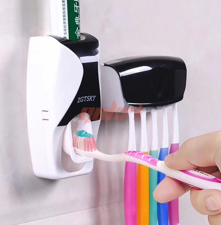 Automatic toothpaste dispenser