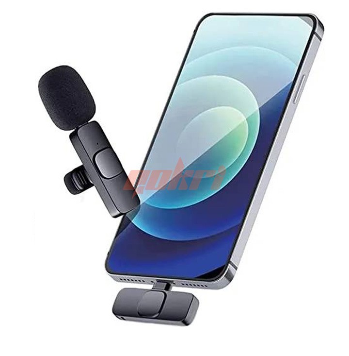 K8 double type-c +iPhone +v8 wireless microphone