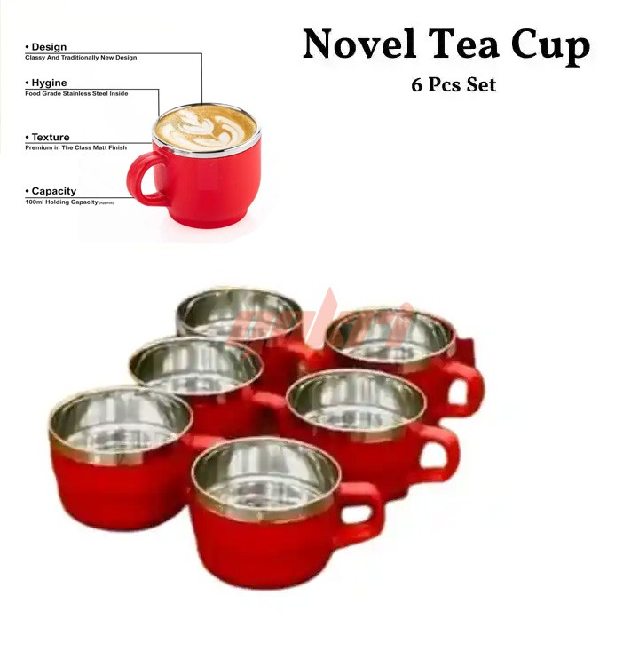 Novel Chai Cup 6 pcs set