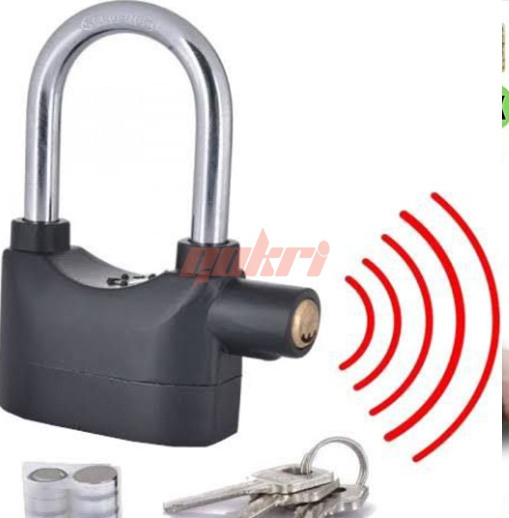 Digital Security Alarm Lock Anti Theft Motion Sensor Alarm Lock For Home
