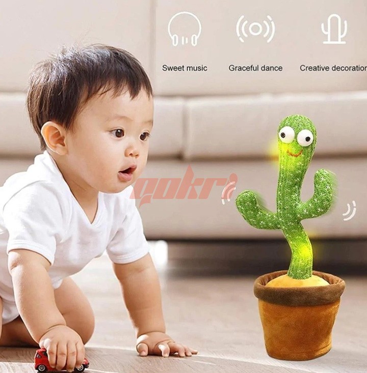 Cactus dancing toy